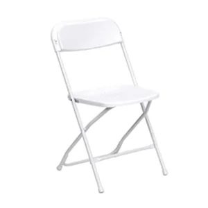 White Samsonite Chair