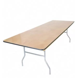 6' Rectangular Wood Table